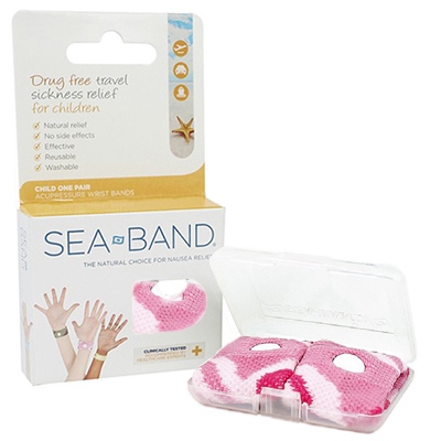 SEA BAND Bracelet Anti-nausées Enfant Rose - Pharmacie de la Poste